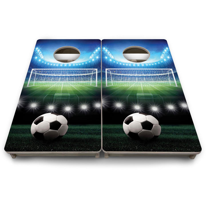 Soccer - Mini or Vacation Size Cornhole Boards