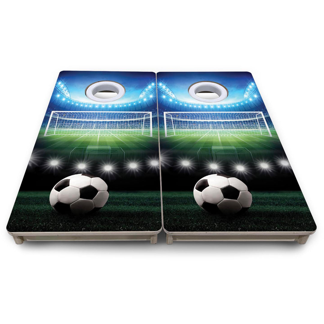 Soccer - Mini or Vacation Size Cornhole Boards