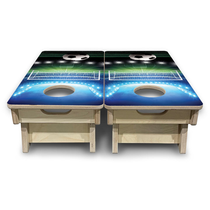 Mini Cornhole Boards - Soccer