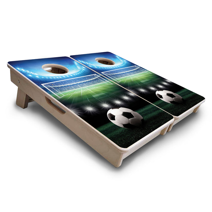 Mini Cornhole Boards - Soccer