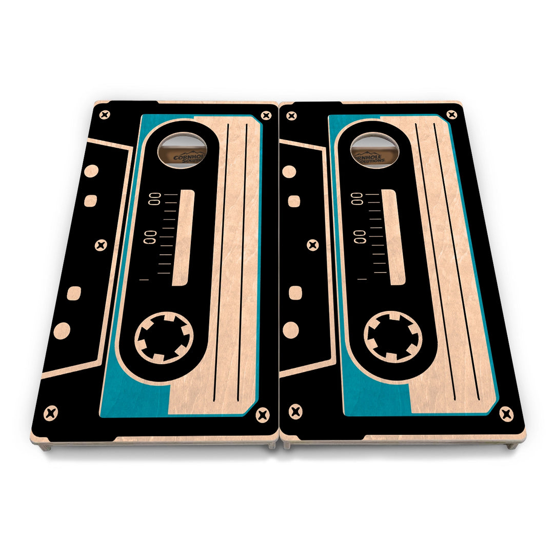 Cassette Tape Cornhole Boards – Tournament Series