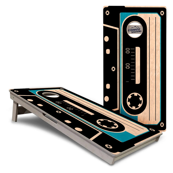 Cassette Tape Cornhole Boards – Tournament Series