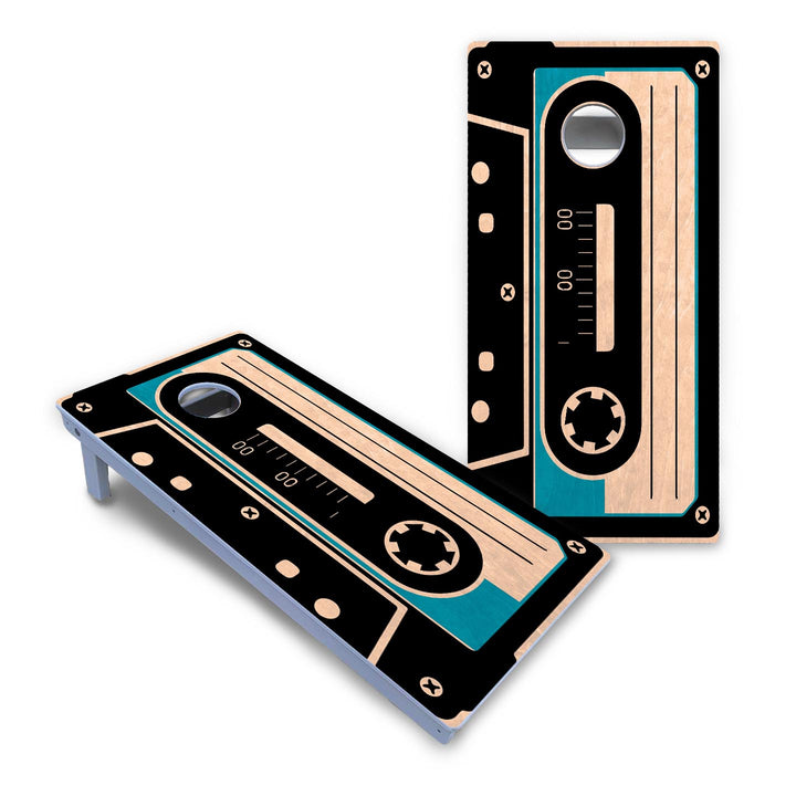 Cassette Tape Cornhole Boards - All Weather Series