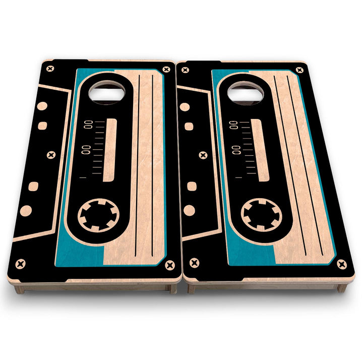 Cassette Tape - Mini or Vacation Size Cornhole Boards