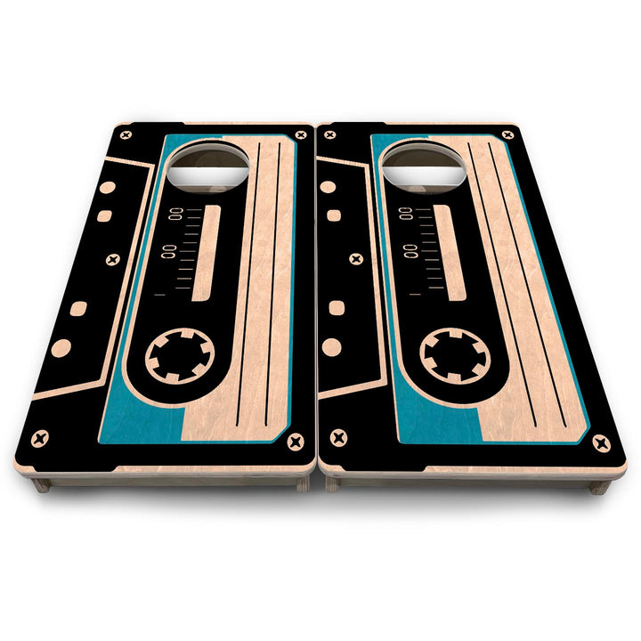 Cassette Tape - Mini or Vacation Size Cornhole Boards