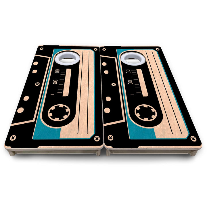 Cassette Tape - Mini or Vacation Size Cornhole Boards