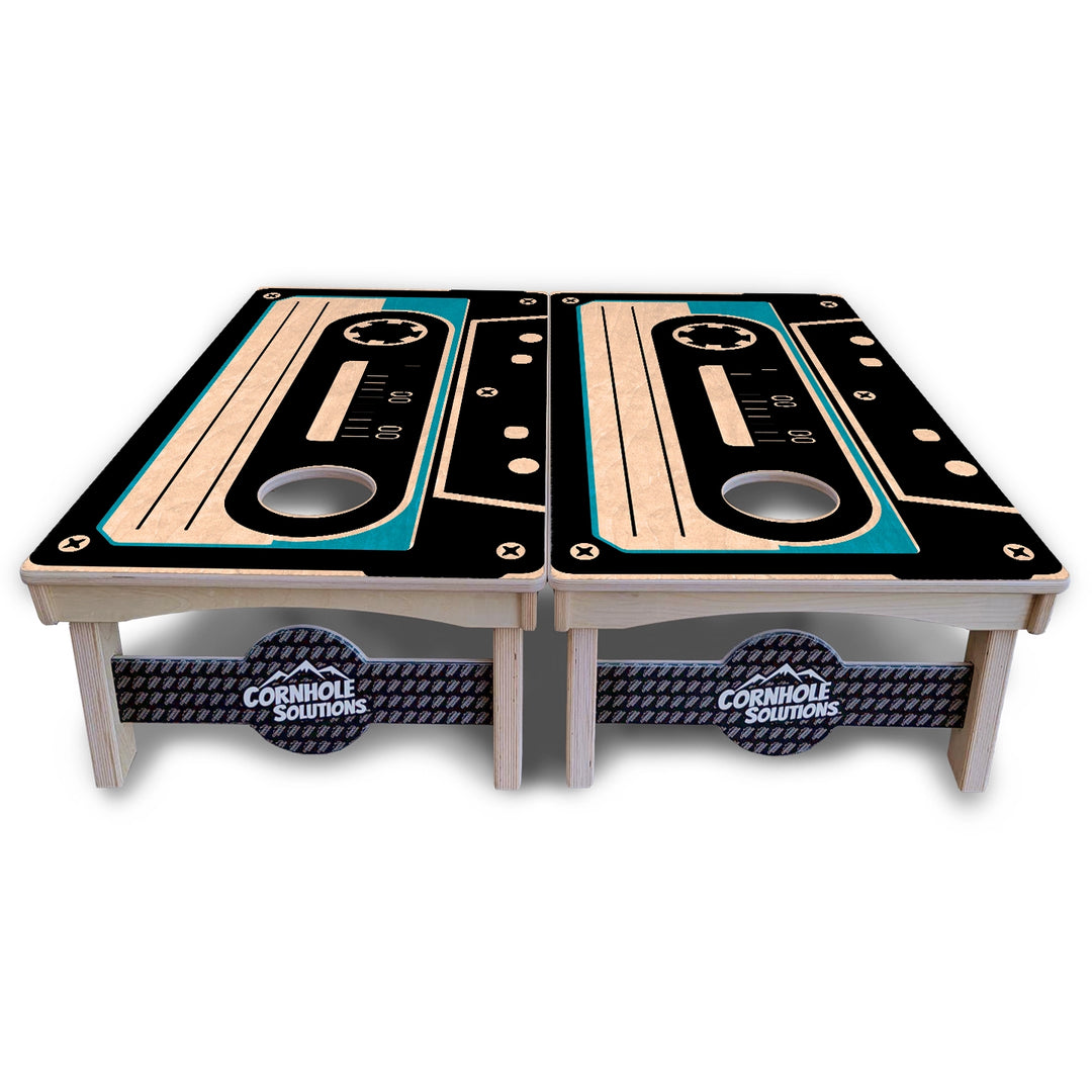 Cassette Tape Cornhole Boards – Pro Lite or Pro Elite