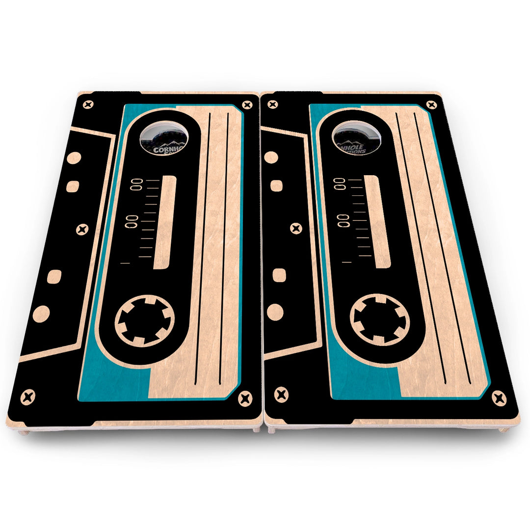 Cassette Tape Cornhole Boards – Pro Lite or Pro Elite