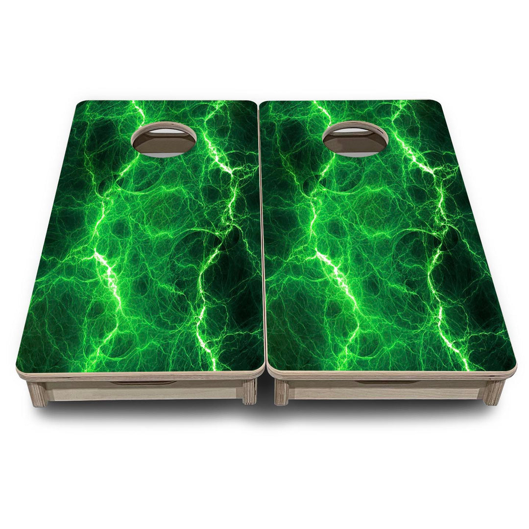 Lightning - Mini Cornhole Board Set (12" x 24") with 8 Mini Bags