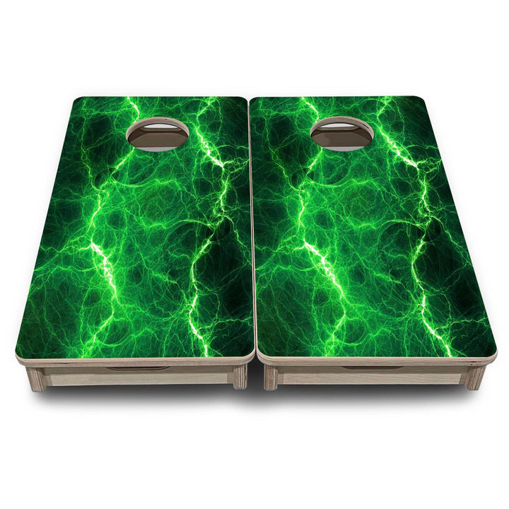 Lightning - Mini Cornhole Board Set (12" x 24") with 8 Mini Bags