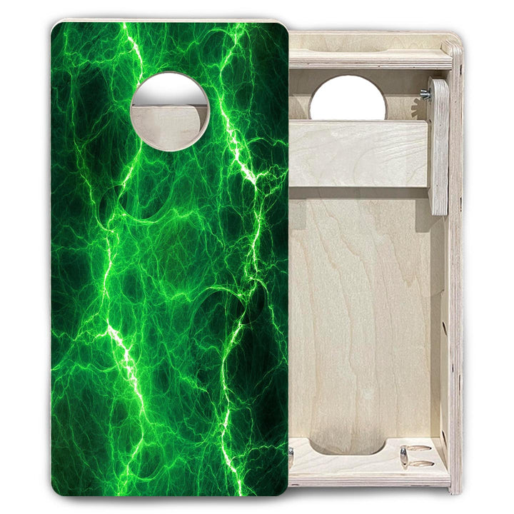 Lightning - Mini Cornhole Board Set (12" x 24") with 8 Mini Bags