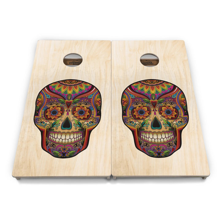Sugar Skull Cornhole Boards – Tournament Series