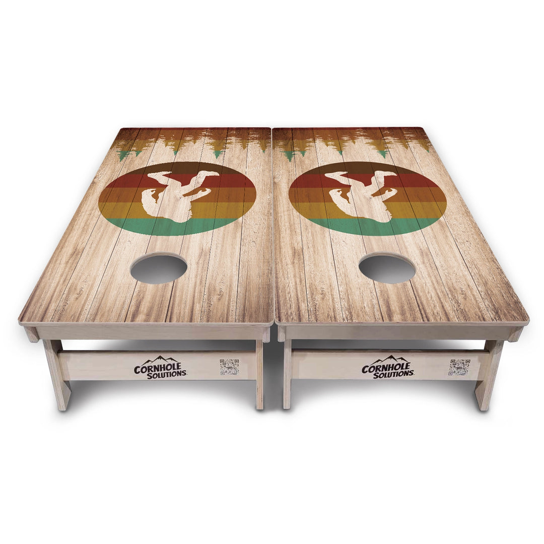 Bigfoot Circle Cornhole Boards – Tournament Series