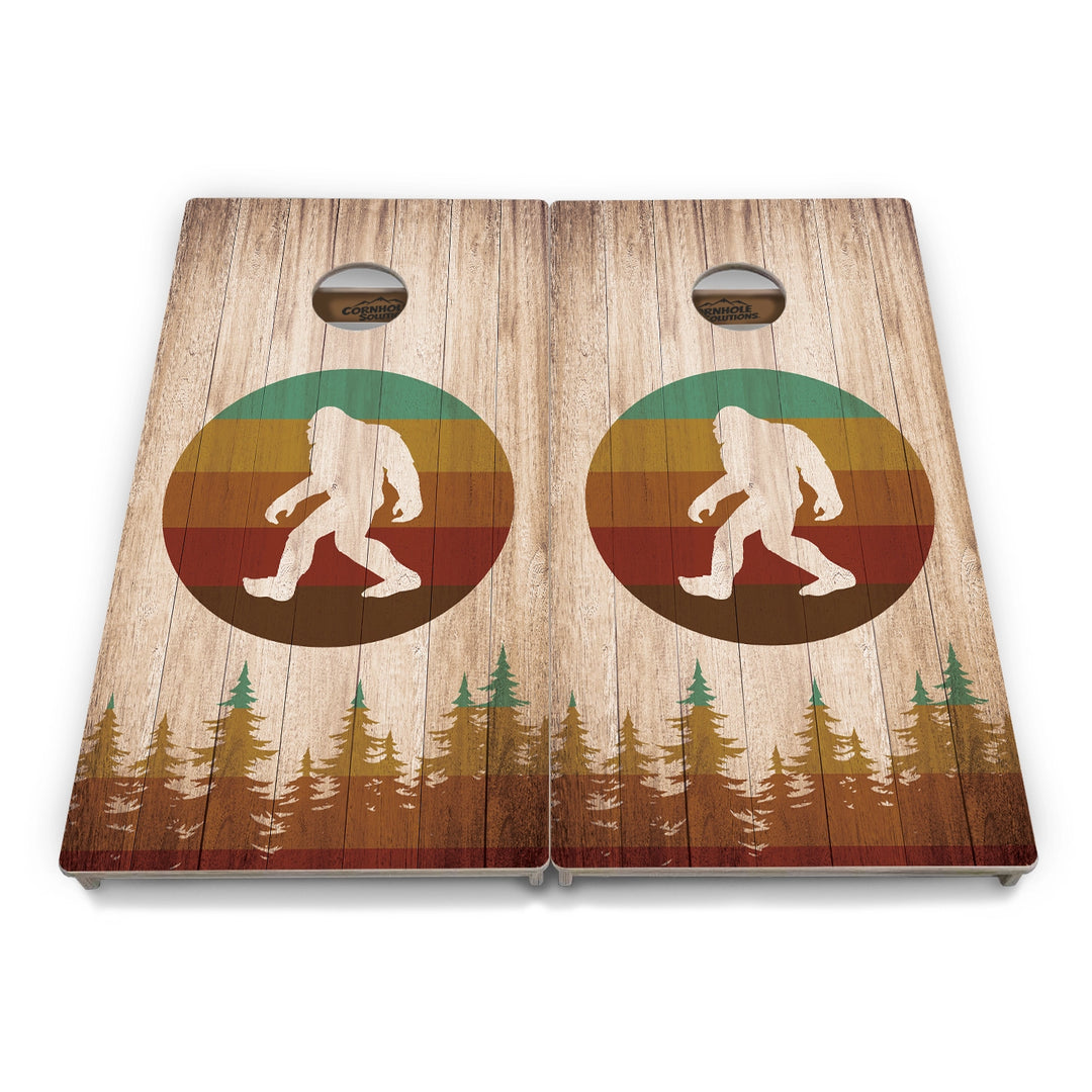 Bigfoot Circle Cornhole Boards – Tournament Series