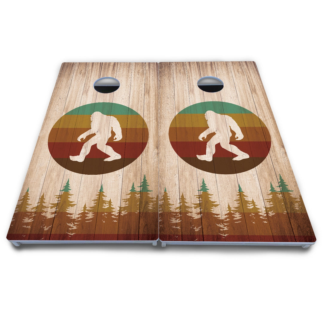Bigfoot Circle Cornhole Boards - All Weather Series