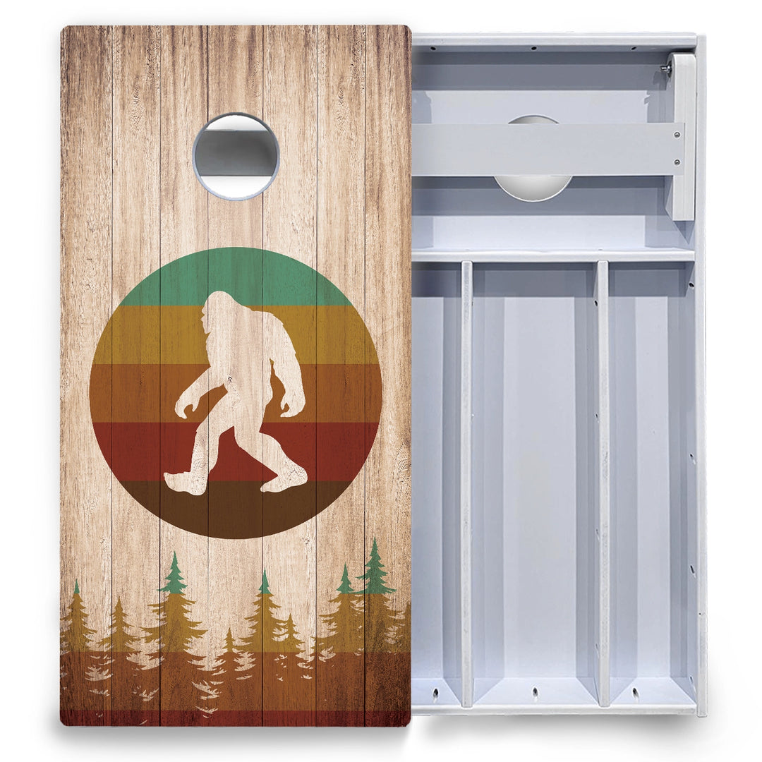 Bigfoot Circle Cornhole Boards - All Weather Series