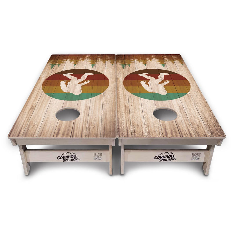 Bigfoot Circle Cornhole Boards - Professional Tournament Series