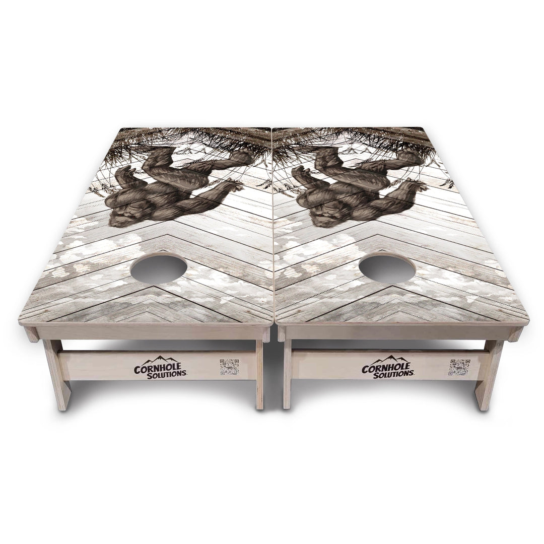 Whitewash Bigfoot Cornhole Boards – Tournament Series