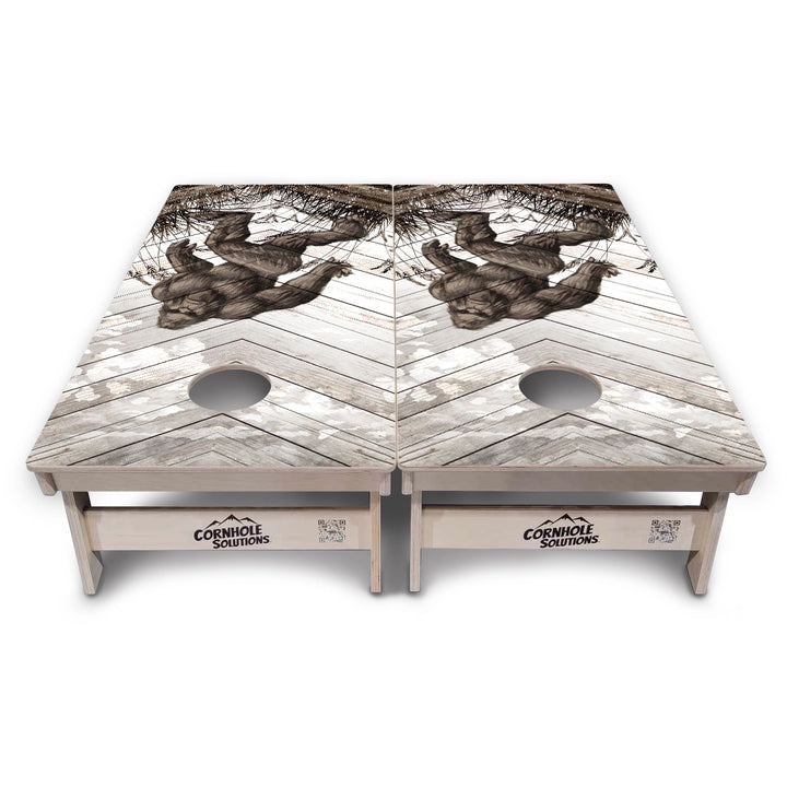 Whitewash Bigfoot Cornhole Boards – Tournament Series