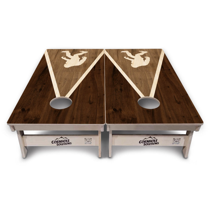 Bigfoot Triangle Cornhole Boards – Tournament Series