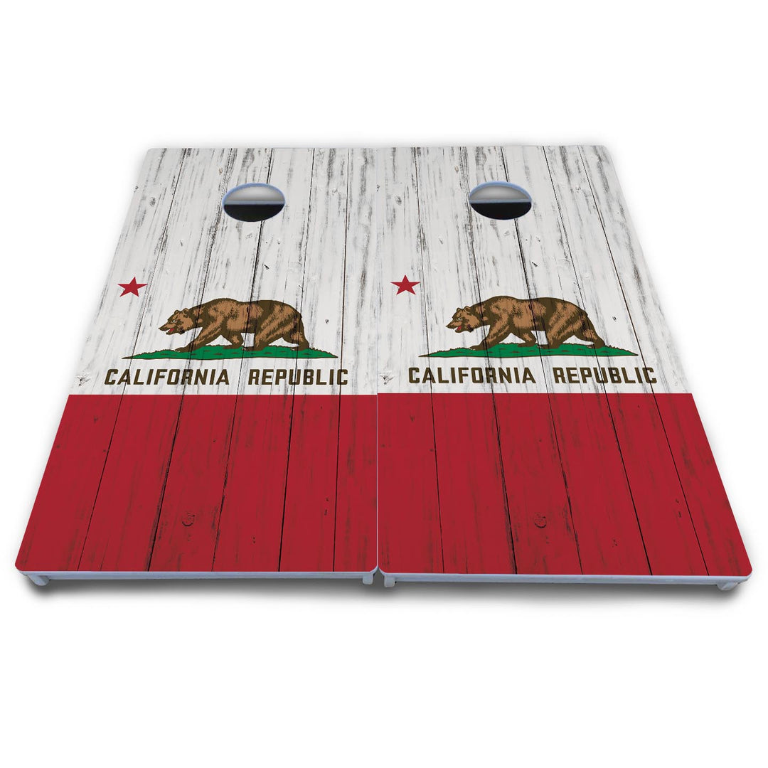 California Flag Cornhole Boards - All Weather Series