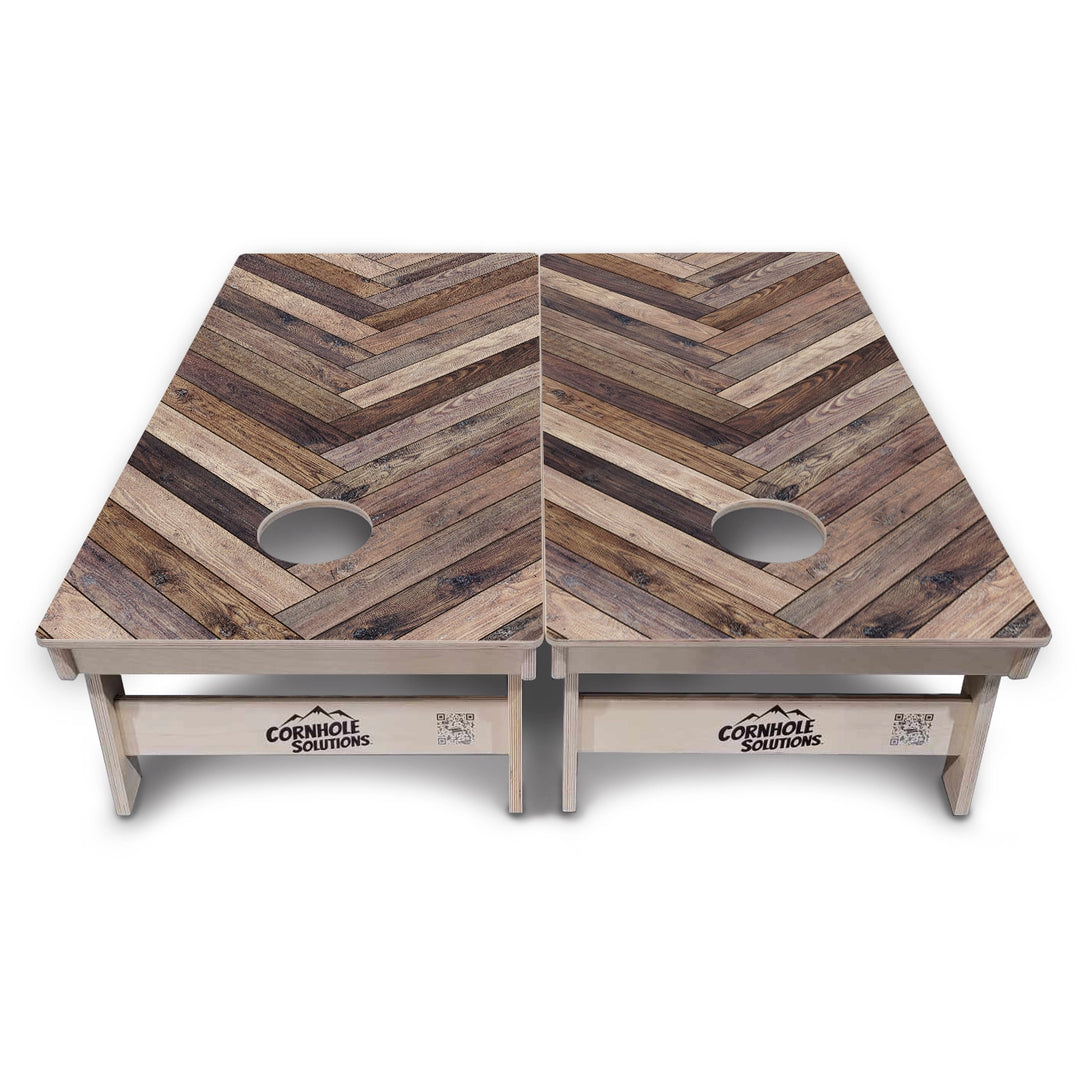 Herringbone Cornhole Boards – Tournament Series