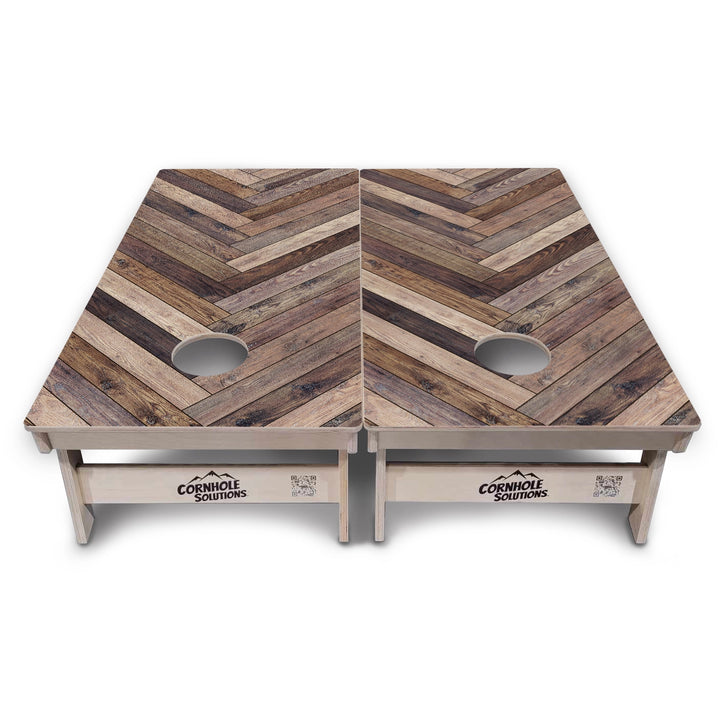 Herringbone Cornhole Boards – Tournament Series
