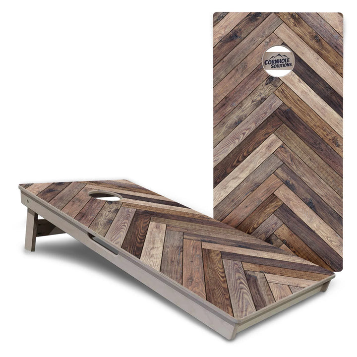 Herringbone Cornhole Boards – Tournament Series