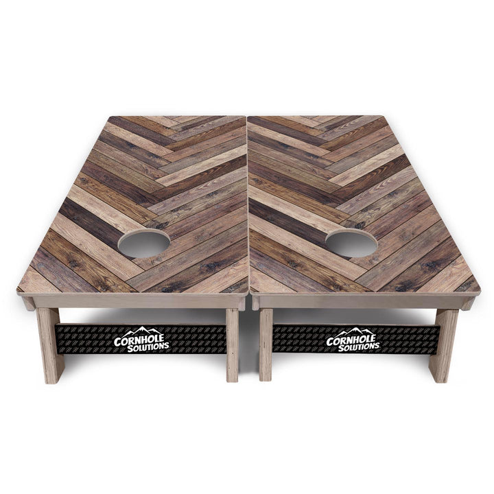 Herringbone Cornhole Boards - Professional Tournament Series