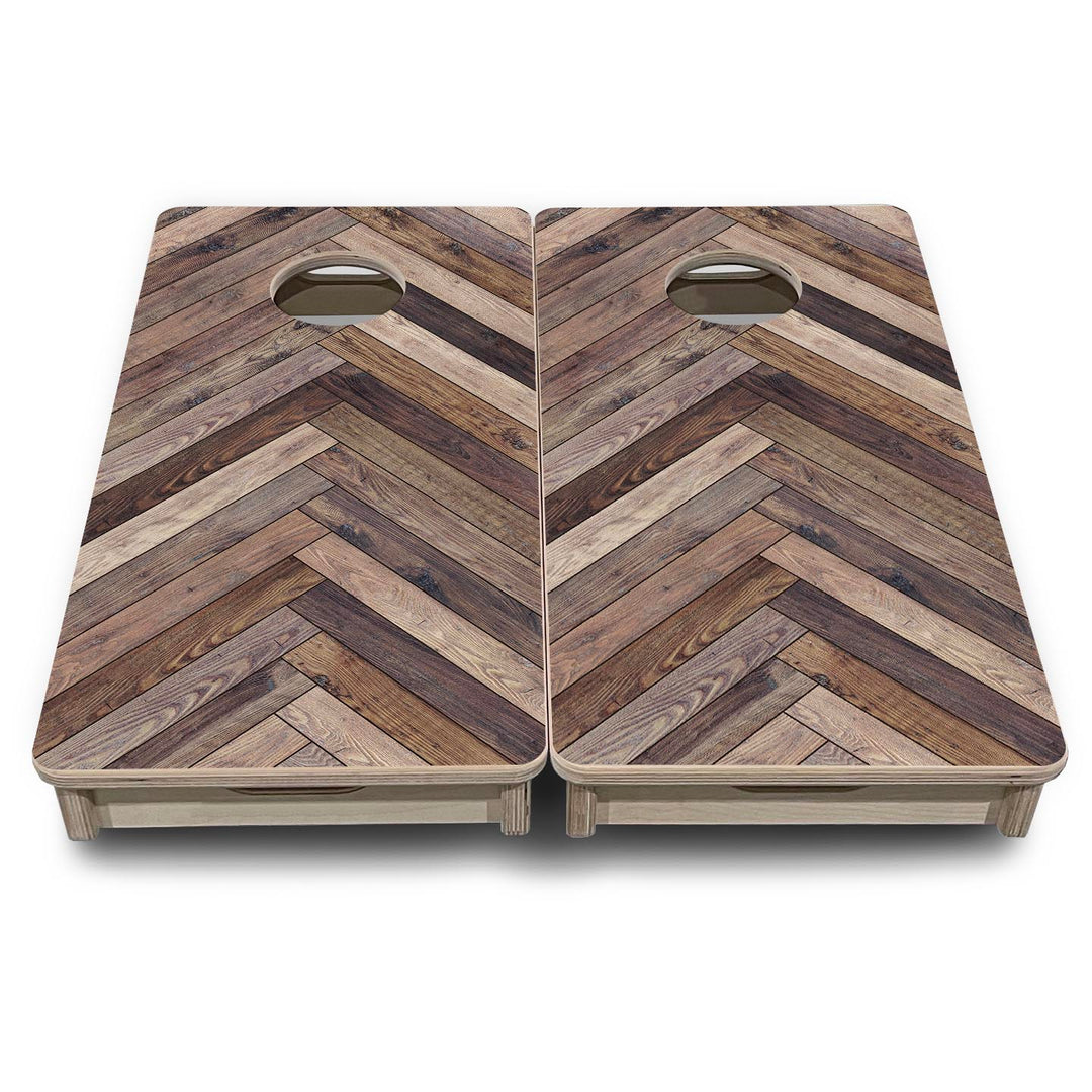 Herringbone - Mini or Vacation Size Cornhole Boards