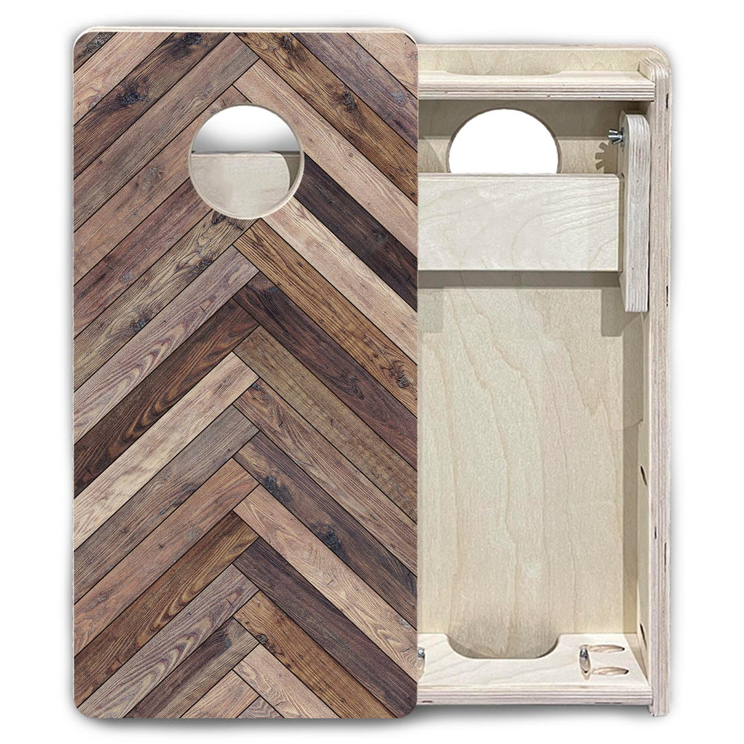 Herringbone - Mini or Vacation Size Cornhole Boards