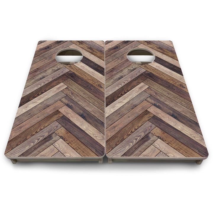 Herringbone - Mini or Vacation Size Cornhole Boards