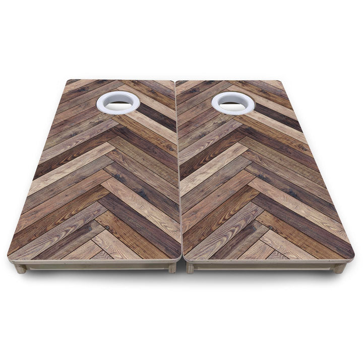 Herringbone - Mini or Vacation Size Cornhole Boards