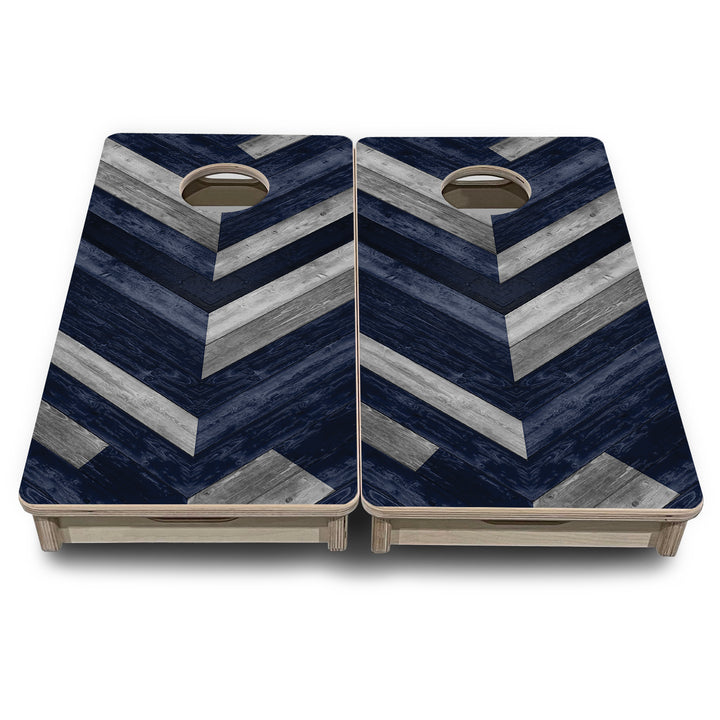 Mini Cornhole Boards - Herringbone