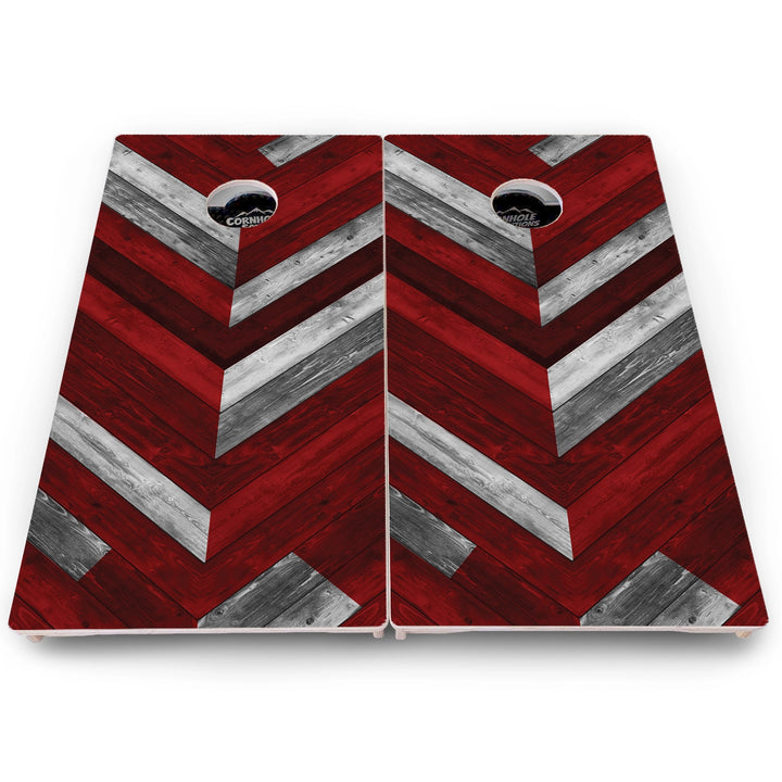 Herringbone Cornhole Boards – Pro Lite or Pro Elite