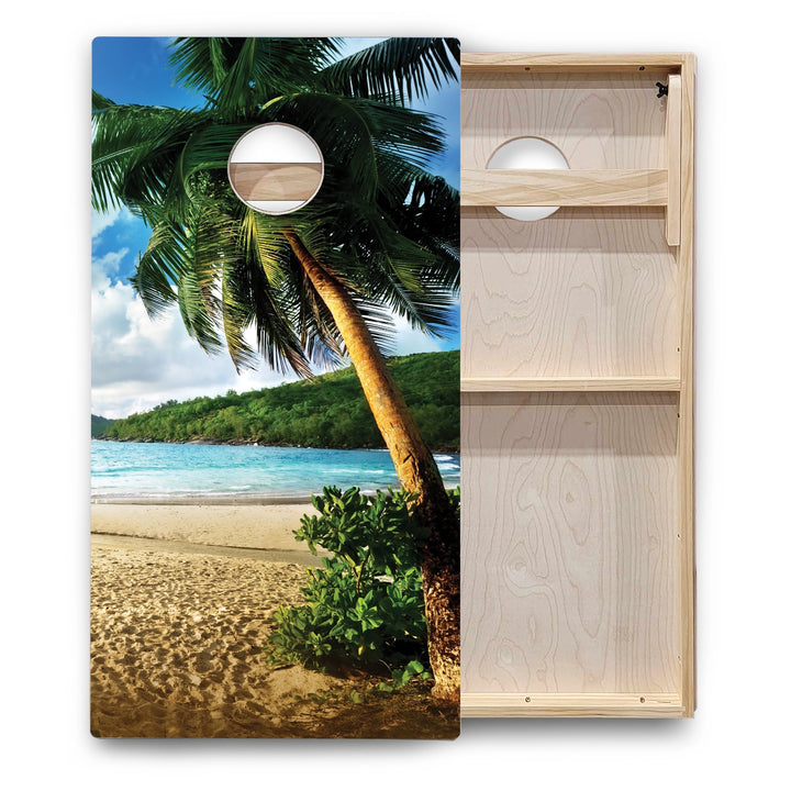 Beach & Mountain Cornhole Boards - Backyard Series