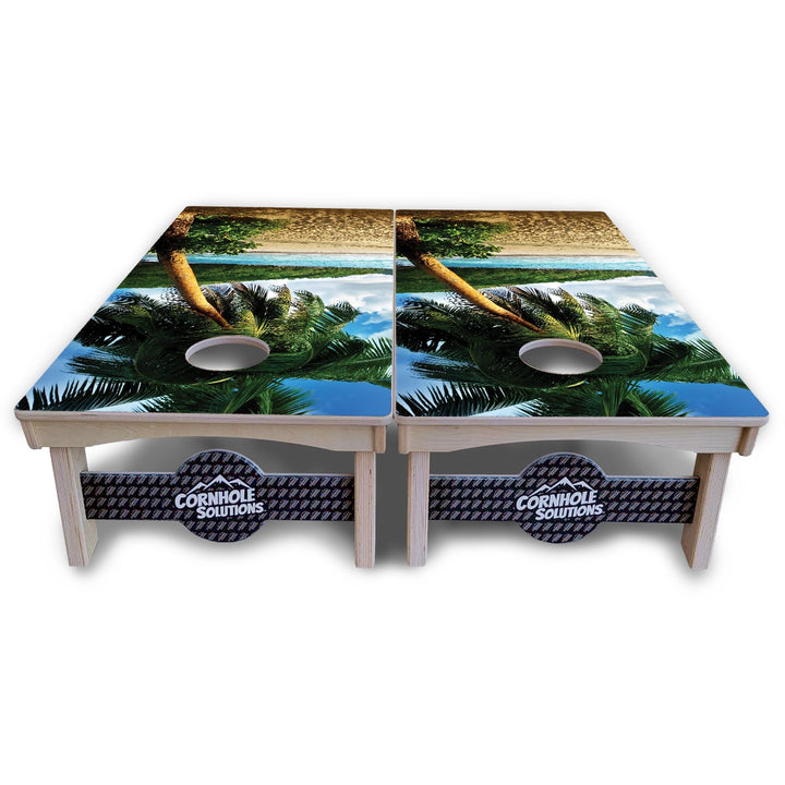Beach & Tropical Cornhole Boards – Pro Lite or Pro Elite