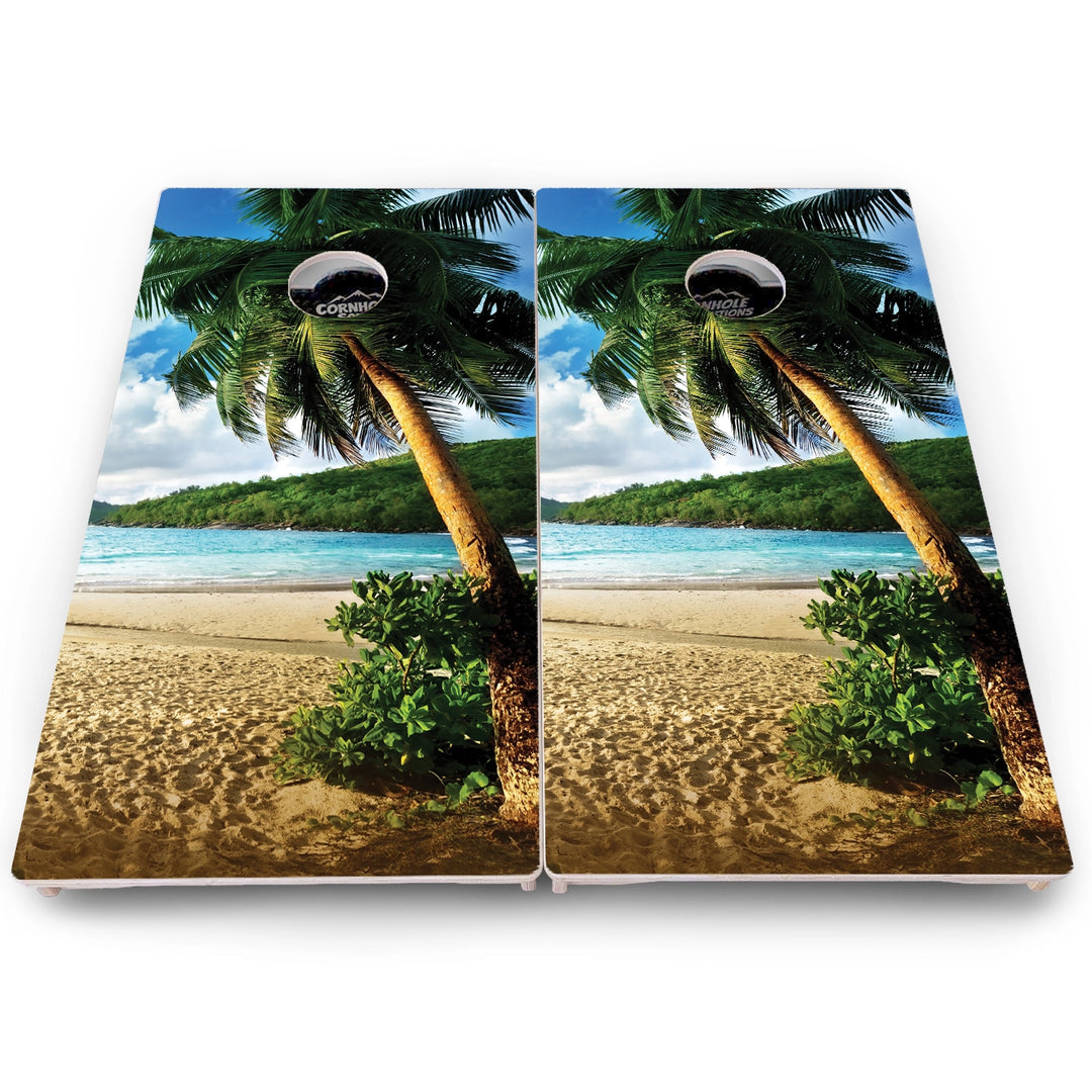 Beach & Tropical Cornhole Boards – Pro Lite or Pro Elite
