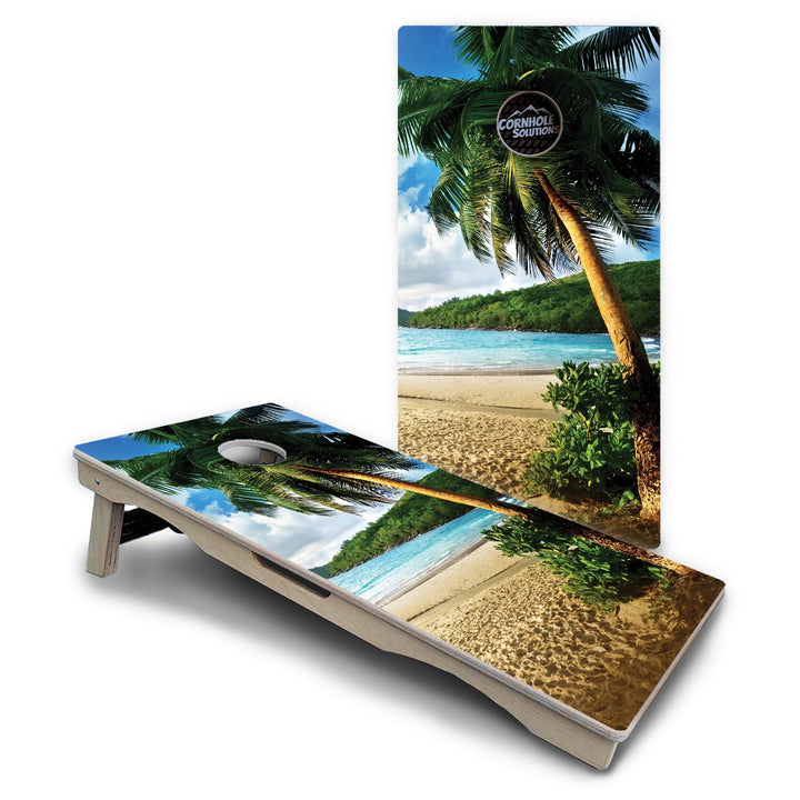Beach & Tropical Cornhole Boards – Pro Lite or Pro Elite
