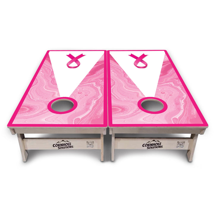 Cancer Awareness Cornhole Boards – Tournament Series