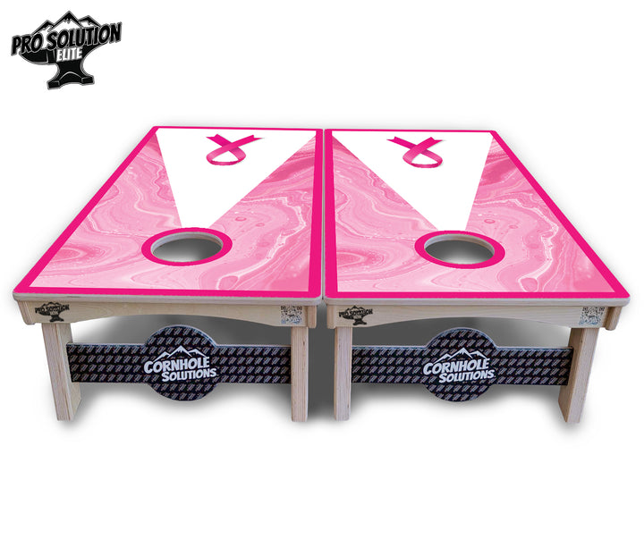 Cancer Awareness Cornhole Boards - Pro Solution Elite Series