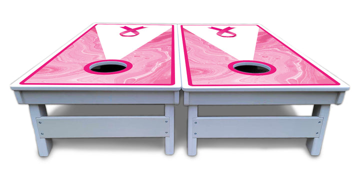 Cancer Awareness Cornhole Boards - All Weather Series