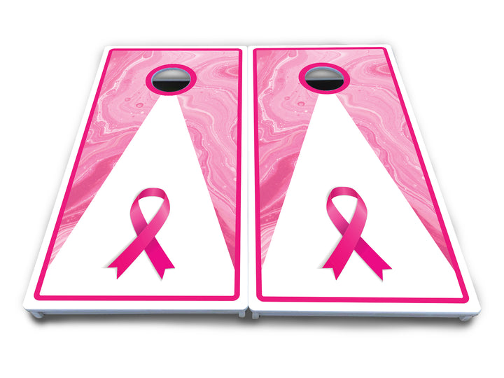 Cancer Awareness Cornhole Boards - All Weather Series
