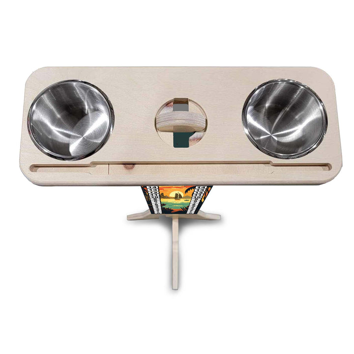 Beach & Mountain Sunset Designs - Score Stand