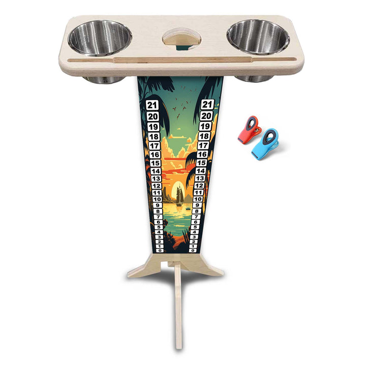 Beach & Mountain Sunset Designs - Score Stand