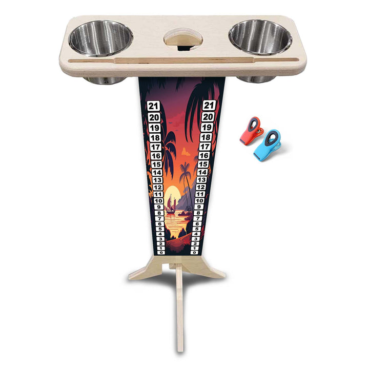 Beach & Mountain Sunset Designs - Score Stand