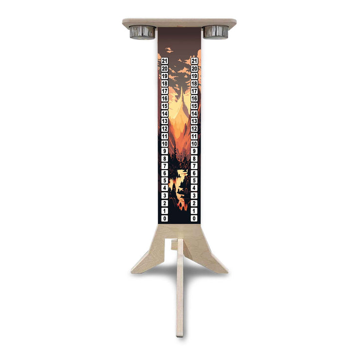 Beach & Mountain Sunset Designs - Score Stand