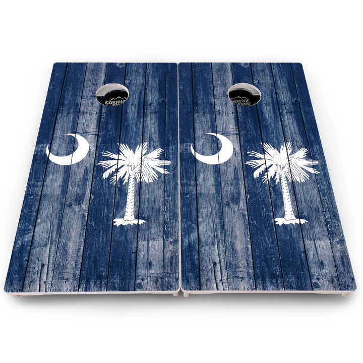South Carolina Palmetto Cornhole Boards - Pro Solution Lite Series