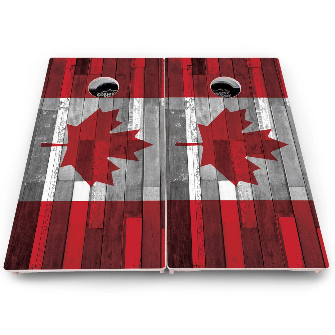Plank Flag Cornhole Boards – Pro Lite or Pro Elite