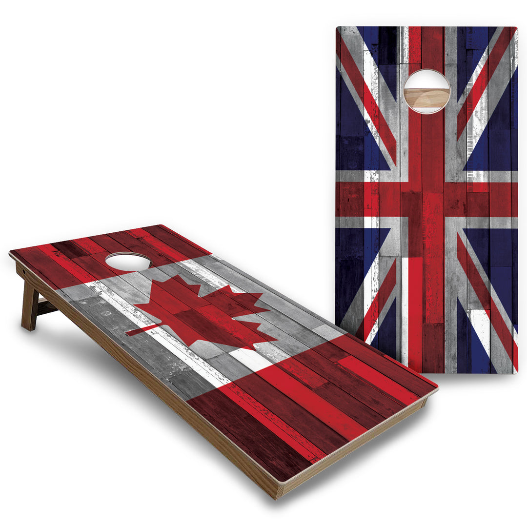 International Flags Cornhole Boards - Backyard Series